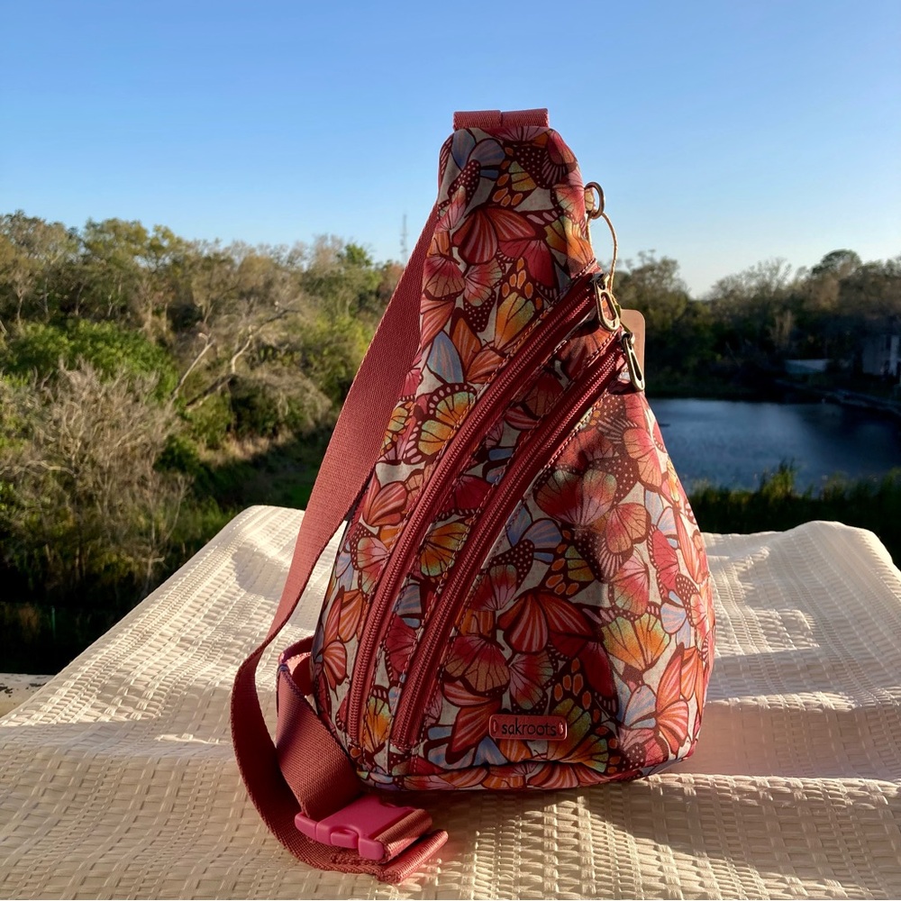 Sakroots On The Go Sling Backpack NWT